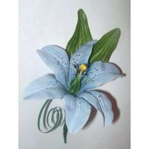  NEW Blue Lily Boutonniere, Limited. Beauty