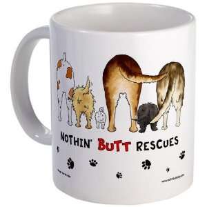  Dog Breed Rescues Funny Mug by 