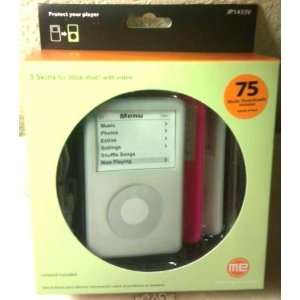  Jensen Protective Skins for 30gb Ipod with Video Pack of 