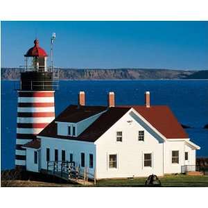  Quoddy Head Lighthouse Jigsaw Puzzle Toys & Games