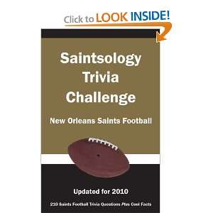  Saintsology Trivia Challenge New Orleans Saints Football 