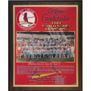 1982 St. Louis Cardinals Major League Baseball World Series 