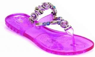    NEW Womens DESIGNER Rhinestones PURPLE Fashion Sandals Shoes