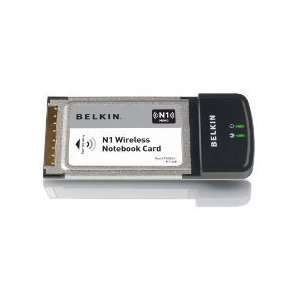  Belkin N1 Wireless Notebook Card   F5D8011