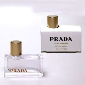 Prada LEau Ambrée Perfume Mini for Women 7 ml (0.2 oz) Eau De Parfum 
