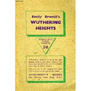  Wuthering heights, EMILY BRONTE Books