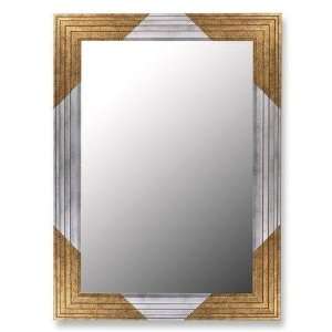 2nd Look Mirrors 259603 38x48 Gold Stepped Corners and Gold Stepped 