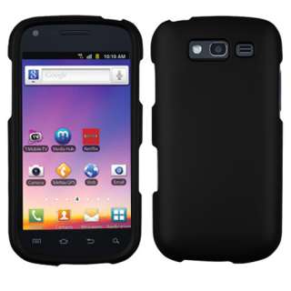 Samsung Galaxy S Blaze 4G T769 T Mobile Black Rubberized Hard Case 
