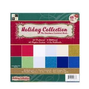  DCWV 8 Inch x8 Inch Holiday Collection Cardstock Stack 