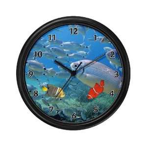  Underwater Tropics Sports Wall Clock by 