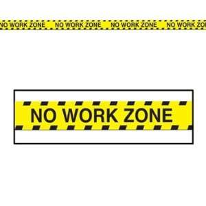  No Work Zone Party Tape Case Pack 120
