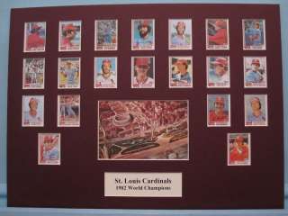 St. Louis Cardinals 1982 World Series Champions  