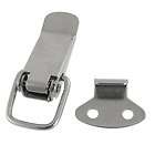 Handware Boxes Spring Loaded Latch Catch Toggle Hasp Silver Tone