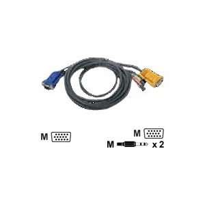  10FT (3M) VGA KVM Cable with Audio Electronics