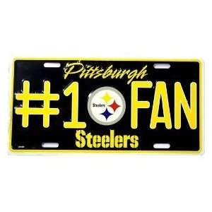  RIC2315M   License Plate Tag   NFL Football   Pittsburgh 