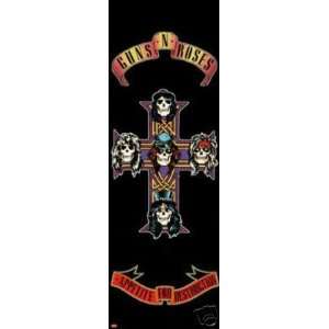  Guns N Roses Door Poster 62x21