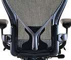 Herman Miller Aeron Chair Titanium Smoke Zinc Size C  