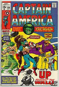   America #130 October 1970 Marvel Comics Bronze Batroc Brigade Hulk