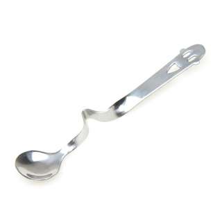 New Stainless steel Curved spoon  