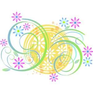  Colorful Flower Wall Design Picture Decoration   Removable 