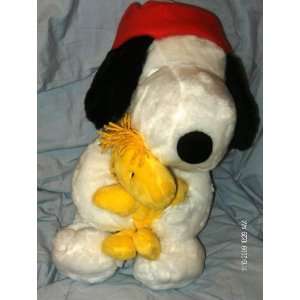  Snoopy and Woodstock Holiday Plush 