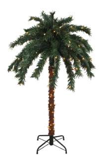   OUTDOOR SUMMER PATIO PALM TREE   CLEAR LIGHTS 762152802573  