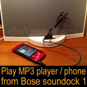 BOSE SOUNDDOCK 3.5MM AUX IN CABLE FOR  PLAYER PHONE  