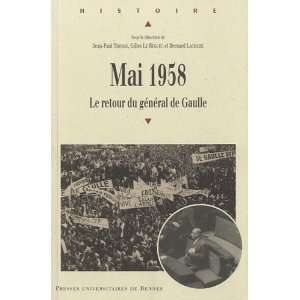    Mai 1958 (French Edition) (9782753510104) Jean Paul Thomas Books