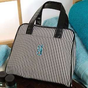  Personalized Striped Cosmetic Bag