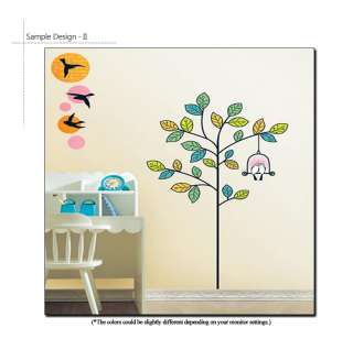 THE GIVING TREE MURAL ART REMOVABLE WALL STICKERS DECAL  