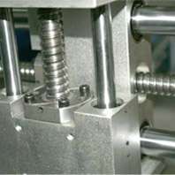 axis of our machine use Ball Screw, longer using life and 