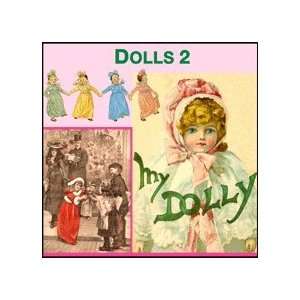  Dolls 2   Restored Vintage Art on Image CD Office 
