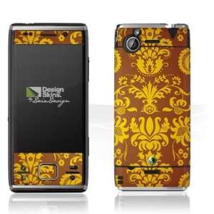 Design Skins for Sony Ericsson Xperia X2   Brown Ornaments 