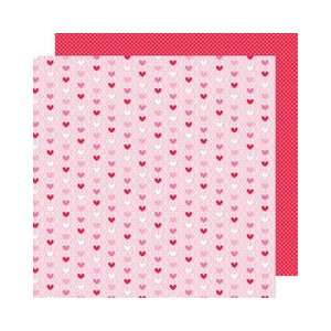   Sweet Cakes Collection   12 x 12 Double Sided Paper   Hugs and Kisses