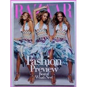  Harpers Bazaar June 2004 Beyonce Knowles Cover Glenda 