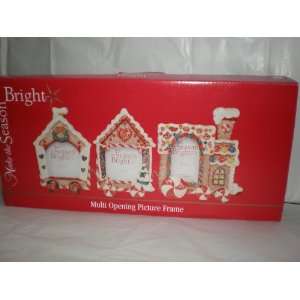   Holiday Multi Opening Picture Frame Train Set