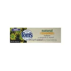  Toothpaste, Antiplaque w/Propolis & Myrrh, Fennel, 6 oz 