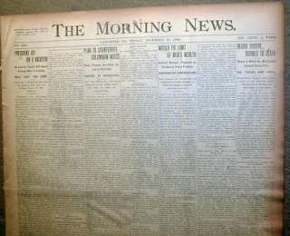 1906 newspaper NEGRO MAN LYNCHED   Nicholasville ALABAMA Marengo 