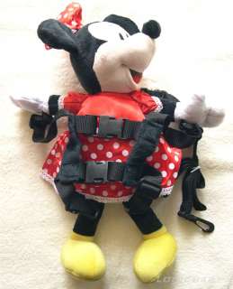Mickey Minnie Mouse ELMO Safety Harness Backpack Rein changing bag 