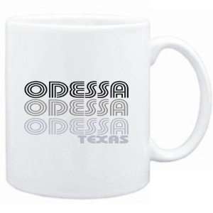  Mug White  Odessa State  Usa Cities