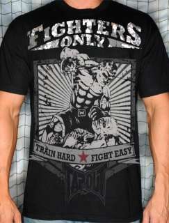 TAPOUT FIGHTERS ONLY T SHIRT mma tee bjj ufc boxing  