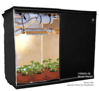 Reflective Mylar Hydroponic Plant 76x76x76 Grow Box Tent Growing Hut 