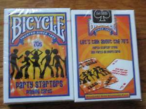 Deck Bicycle 70s Playing Cards 1970 decade rare, disco years w 