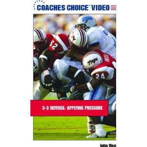  3 3 DefenseApplying Pressure [VHS] John Rice Movies 