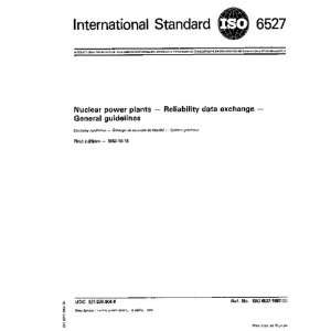  ISO 65271982, Nuclear power plants    Reliability data 