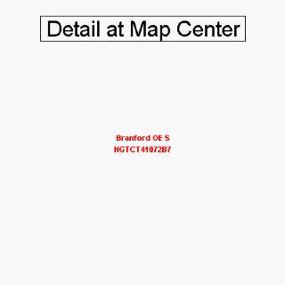 USGS Topographic Quadrangle Map   Branford OE S, Connecticut (Folded 