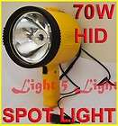 70W HID Handheld Hunting Fishing Shooting Spot light 55w 4300K 6000k 