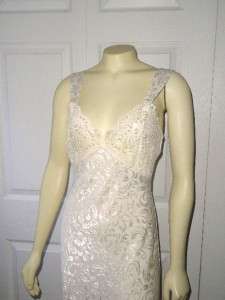 Vintage Nightgown Victorias Secret Bridal Gown 70s does 40s Old 
