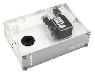 XSPC X20 200 Acrylic Pump / Reservoir Combo   Short Profile   Black 