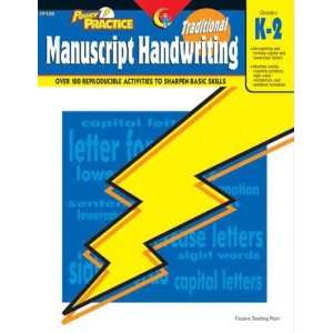  Power Practice Traditional Manuscript Handwriting, Gr. K 2 